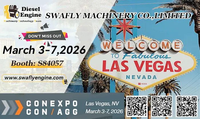 Lời mời tham dự SWAFLY MACHINERY tại CONEXPO-CON/AGG 2026 (Las Vegas)