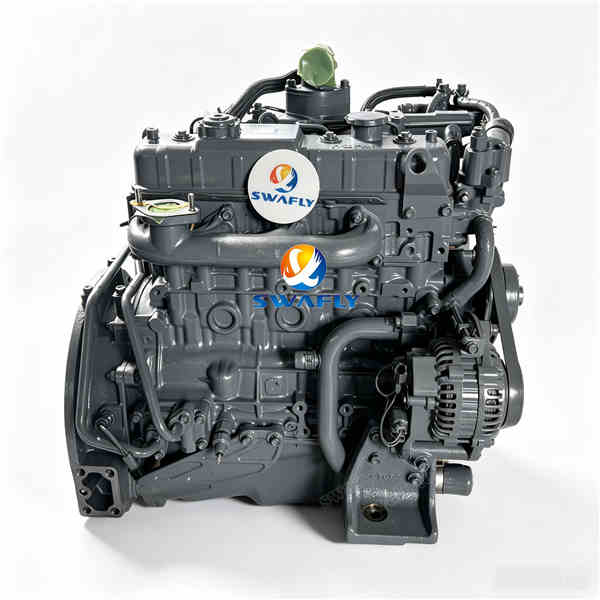 ISUZU Động cơ Diesel 4JG1 mới nguyên bản dành cho máy xúc